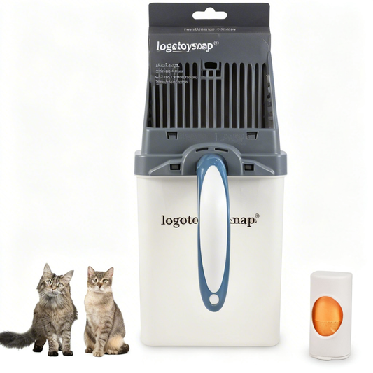 toysnap® The "Poop Patrol" Cat Litter Scoop – Super Sifter for Mess-Free Kitty Throne Cleanups